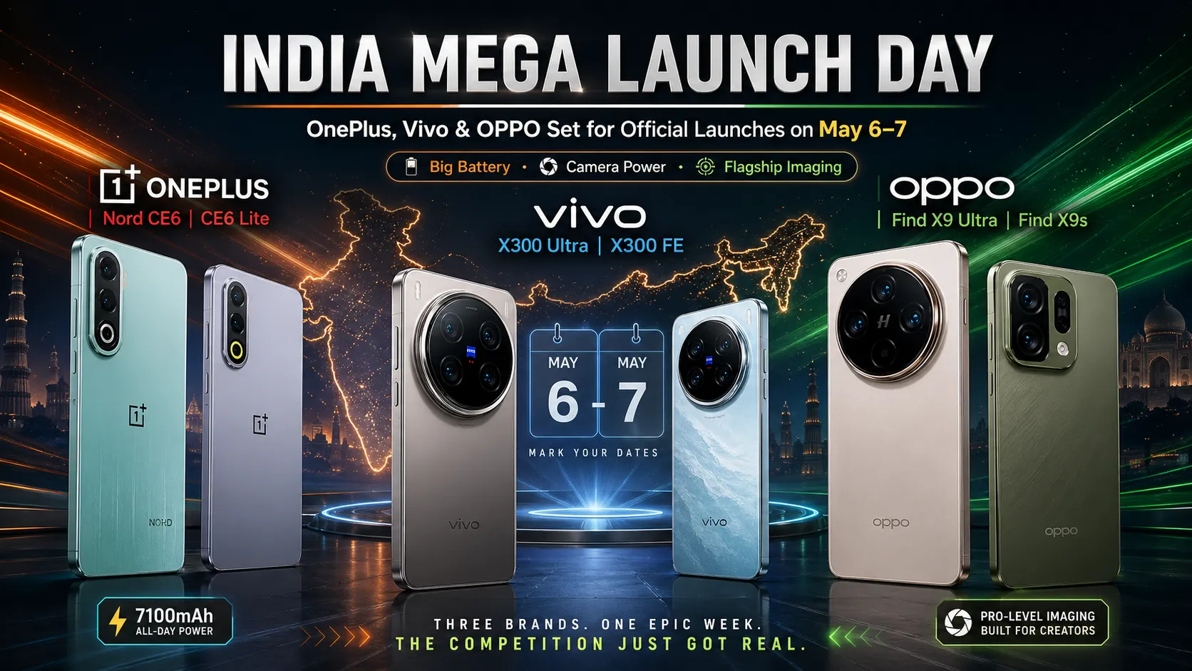 Mega Smartphone Launch Week May 2026