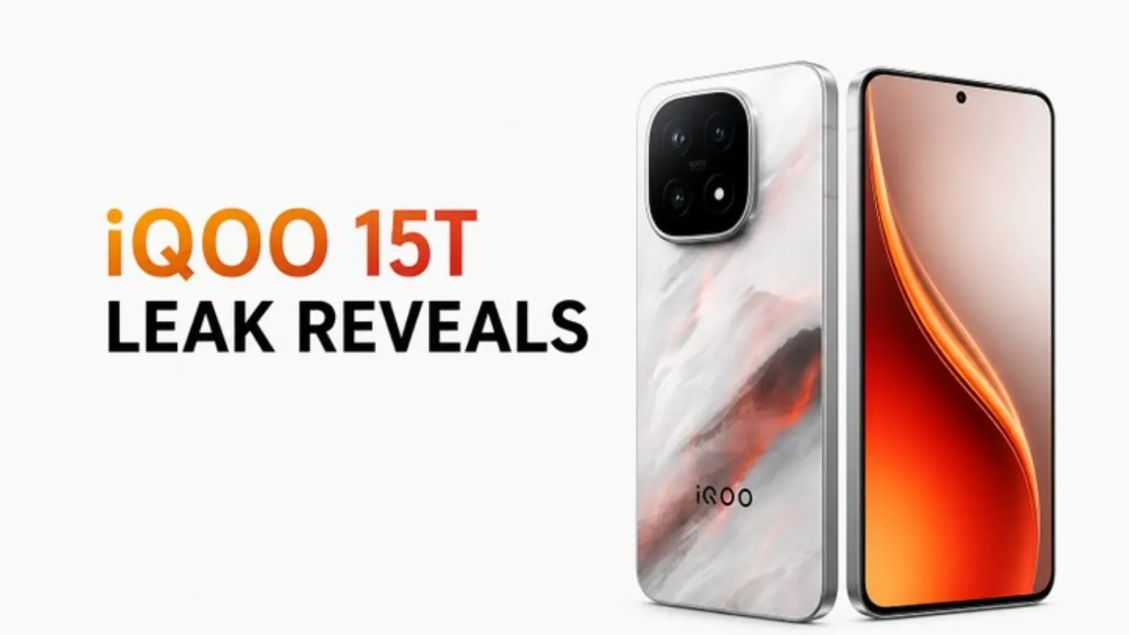 iQOO 15T Leak 8000mah Battery-200mp Camera India Launch